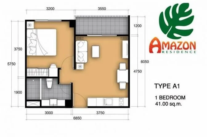 One Bedroom (35 m²)