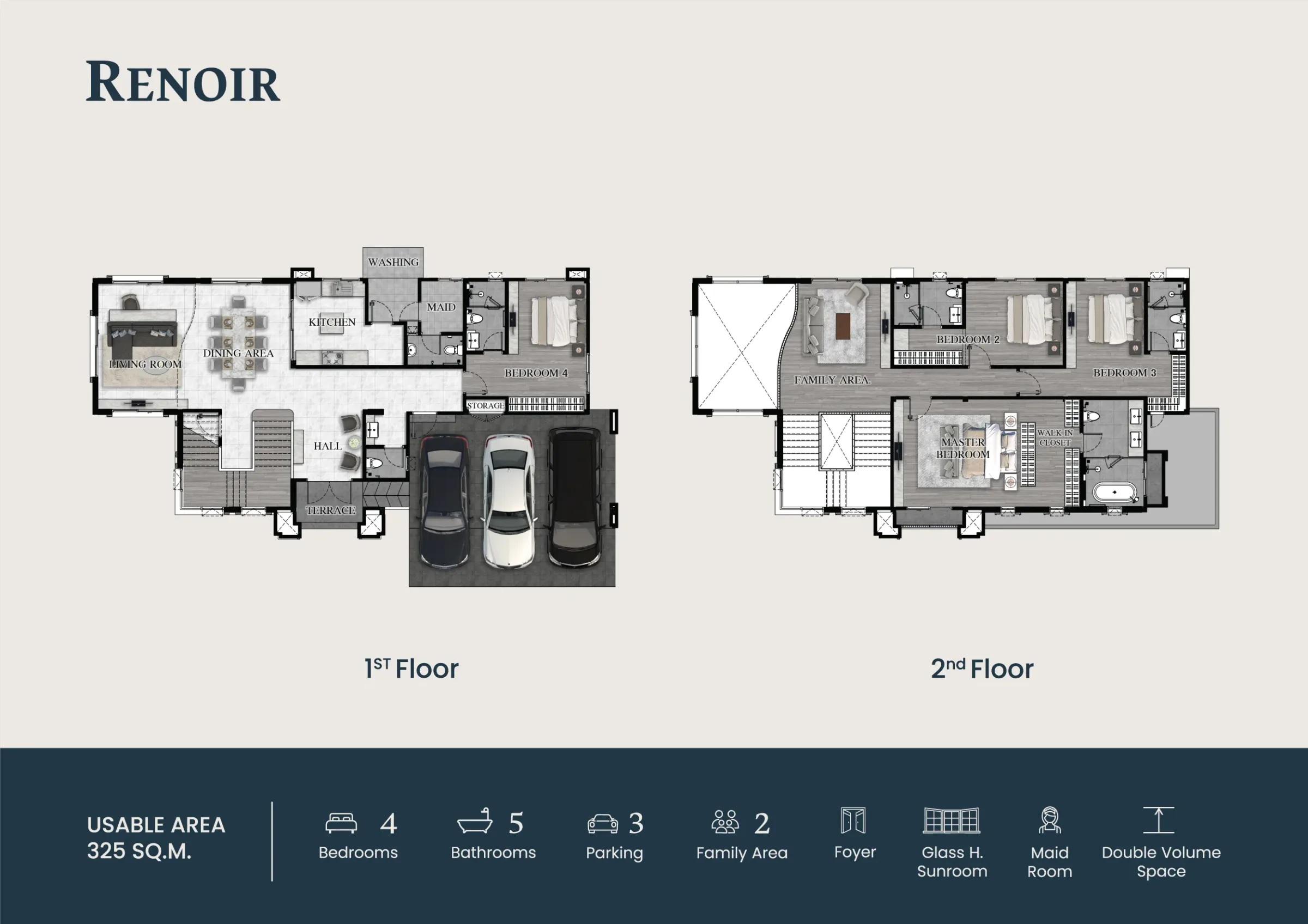 Five Bedroom (387 m²)